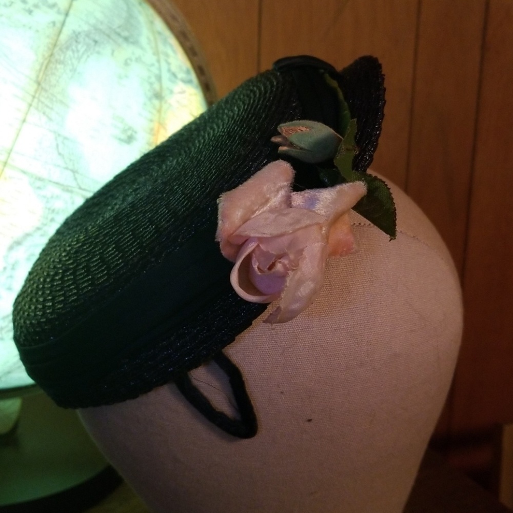 Navy Blue Vintage Hat